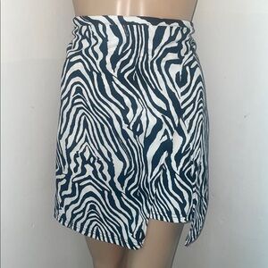 Zebra Print Women's Shorts